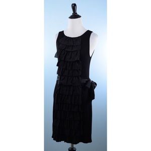 HOSS INTROPIA Black NEW tiered dress